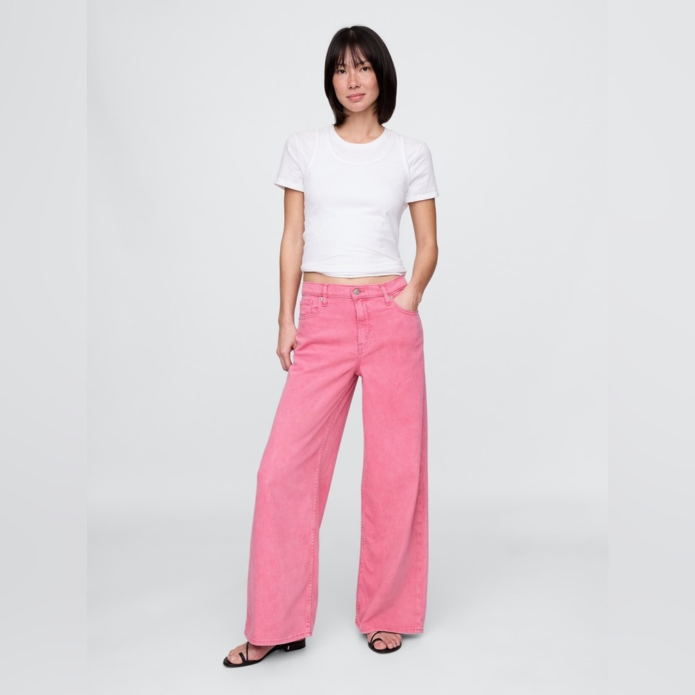 Gap Kids Mid Rise Baggy Jeans